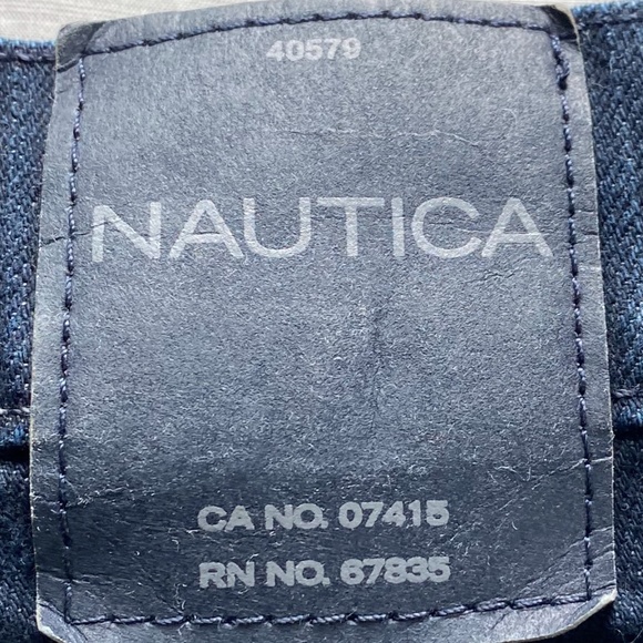 Nautica Mens Dark Navy Denim Jeans (32x32) - Picture 5 of 5